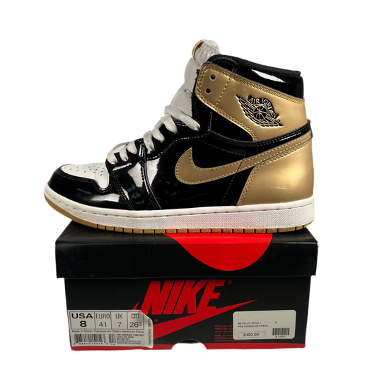 Jordan 1 High Gold Top 3 (2017) Size 8 USED s17490