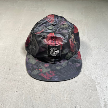 Supreme Stone Island Floral 6 Panel Hat USED x17621