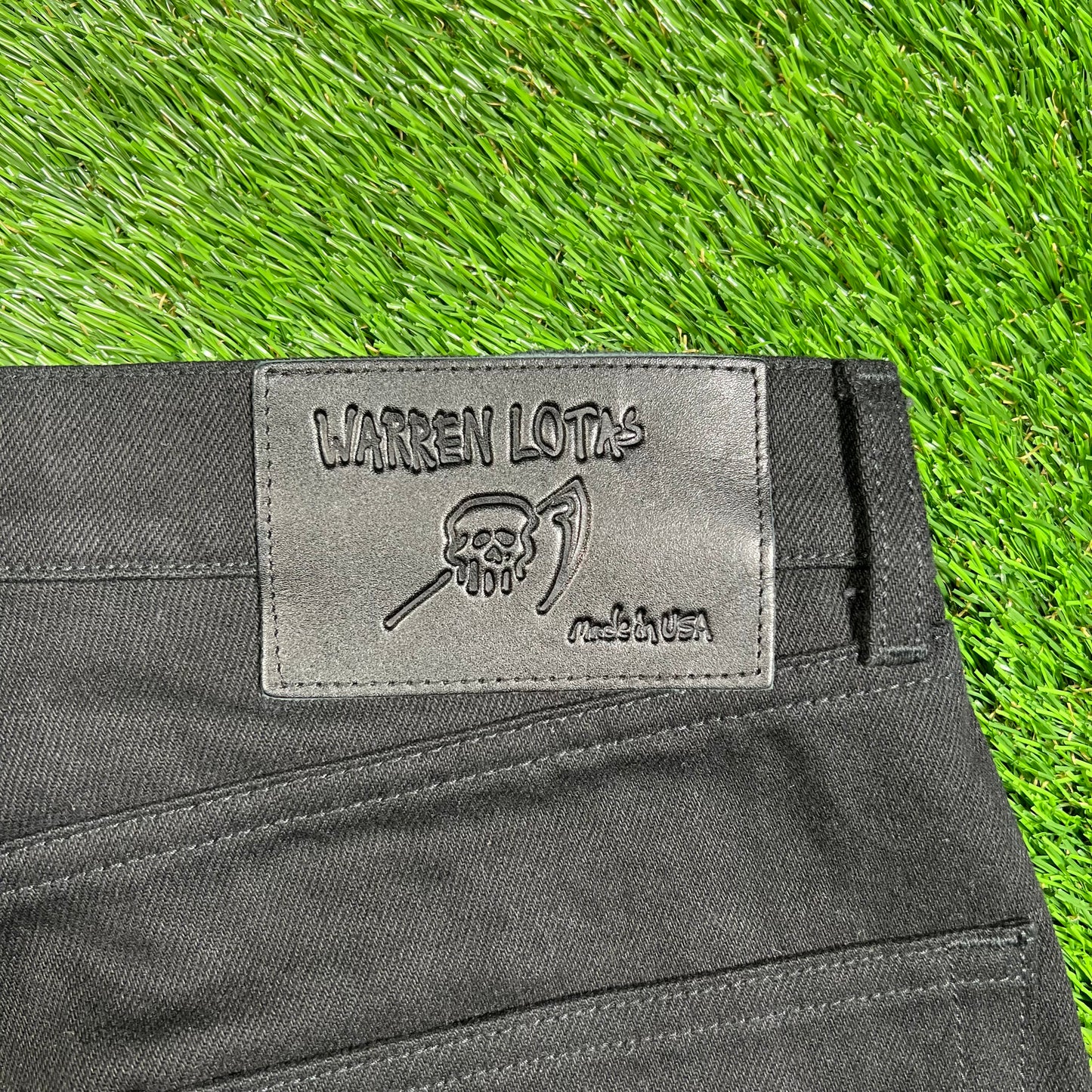 Warren Lotas Mainline Black Reaper Denim Size 30 USED x15705