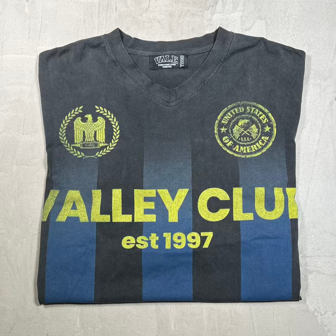 Vale Forever "Valley Club" Black Longsleeve Size Small USED x18911