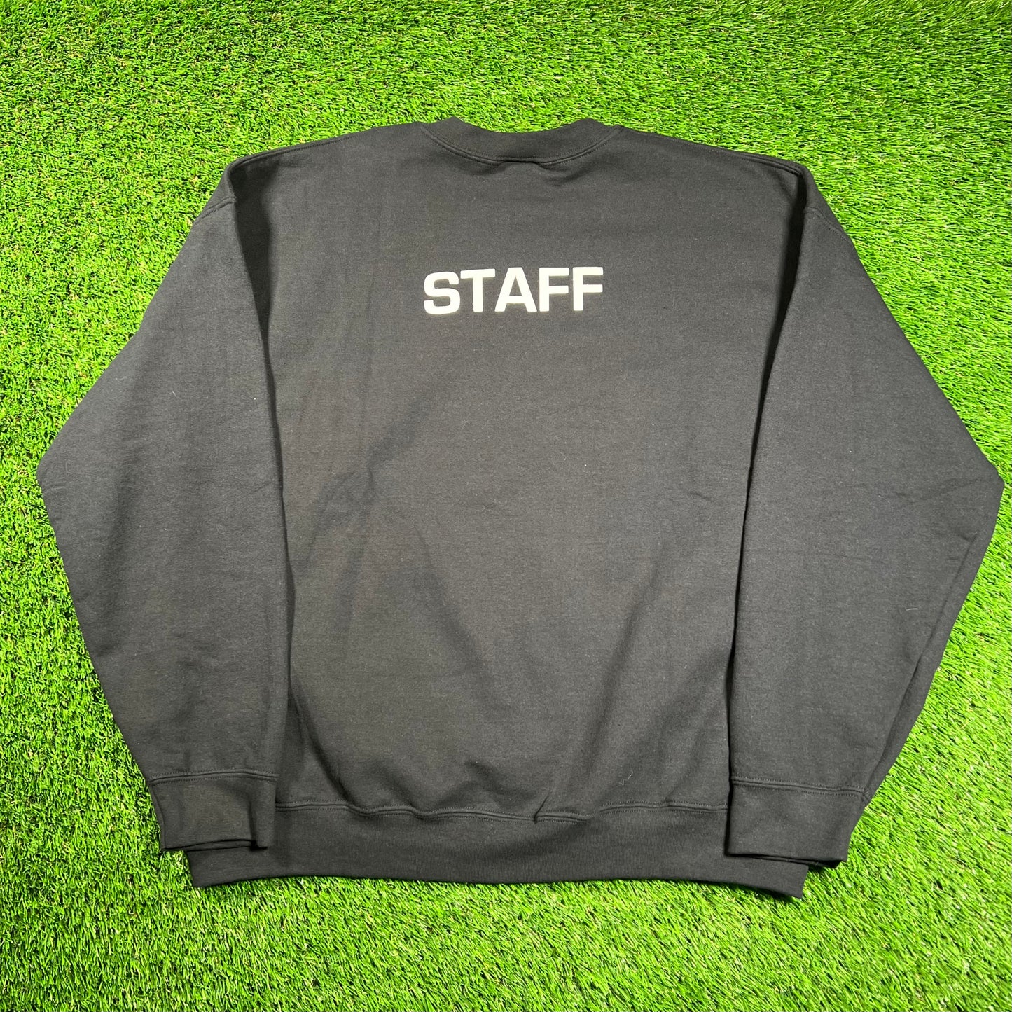 Y2K Penthouse Club Black Crewneck Size XL USED v18453