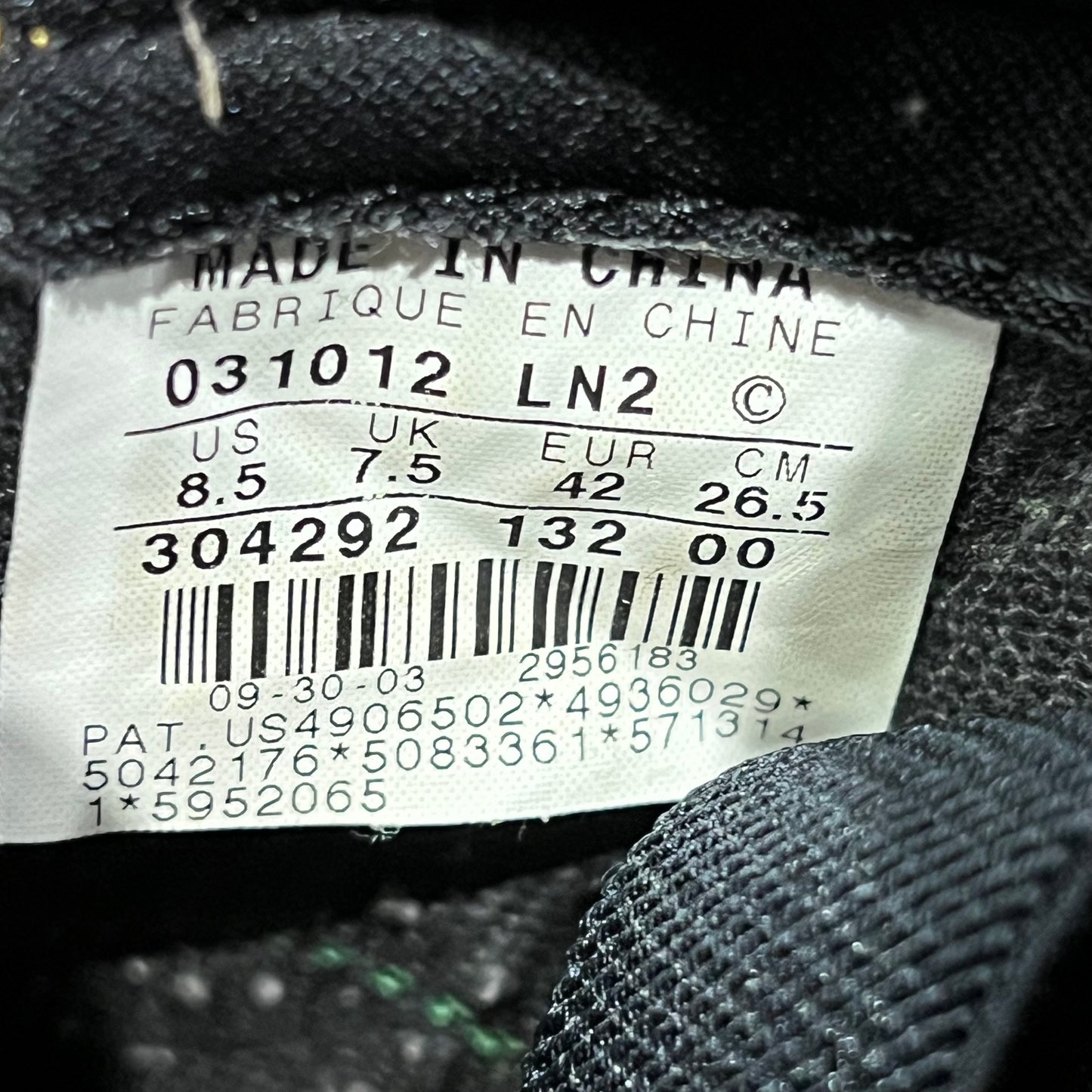 Nike SB Dunk Low Bucks (2003) Size 8.5 USED s20543