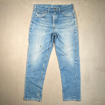 Y2K Carhartt Blue Jeans Size 34 USED v19354