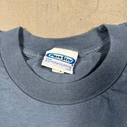 1990s Porn Star Ron Jeremy Perverse Blue Tee Size Large USED v17126