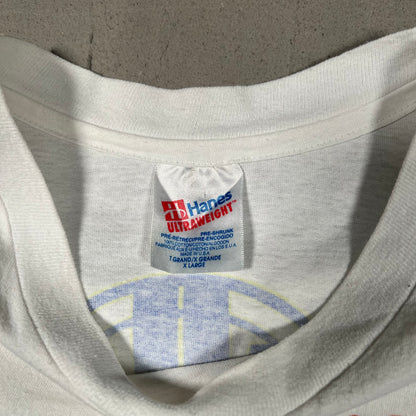 1993 KrissKross "Da Bomb" White Tee Size XL USED v16080