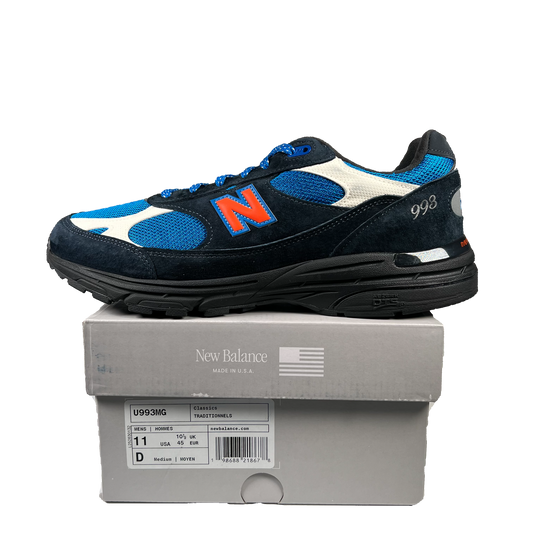 New Balance 993 Kith Madison Square Garden Navy (2025) Size 11 USED s19314