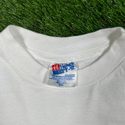 1995 Jerry Garcia Artwear Special Olympics White Tee Size Small USED v16608