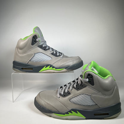 Jordan 5 Green Bean (2022) Size 10.5 USED s22333