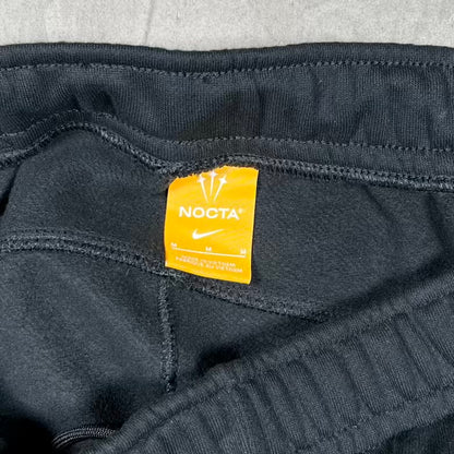 Nike Drake Nocta Black Sweatpants Size Medium USED x18963