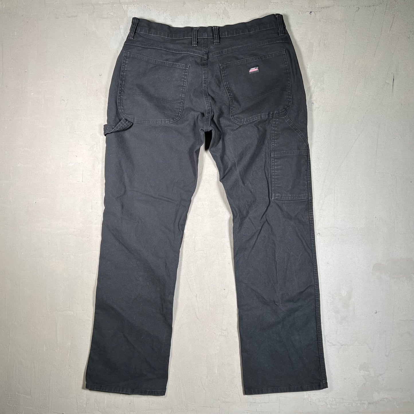 Dickies Black Carpenter Pants Size 33x32 USED v19148