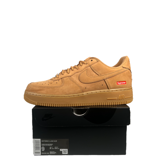 Nike Air Force One Supreme Wheat (2021) Size 9 NEW s20387