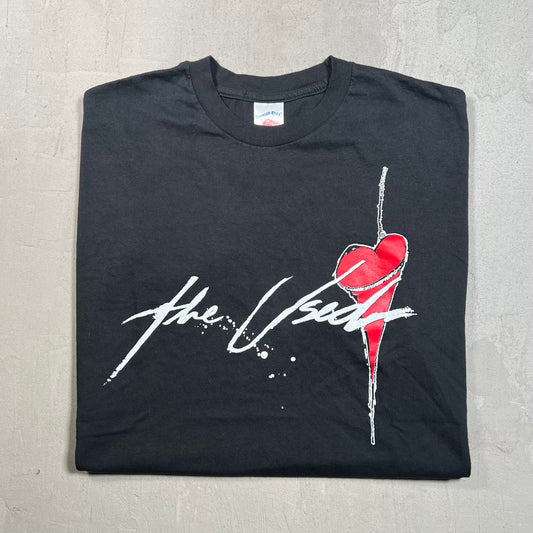 2004 The Used "In Love and Death" Black Tee Size XL USED v19481