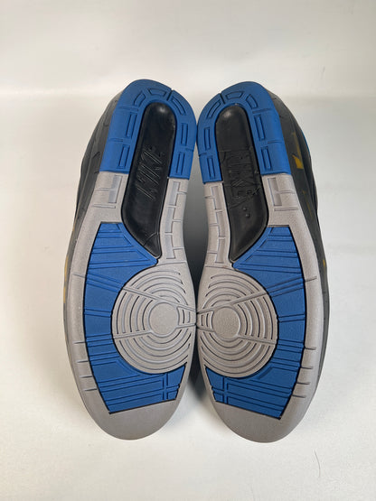 Jordan 2 Low Off White Black Blue (2021) Size 10 USED s23560
