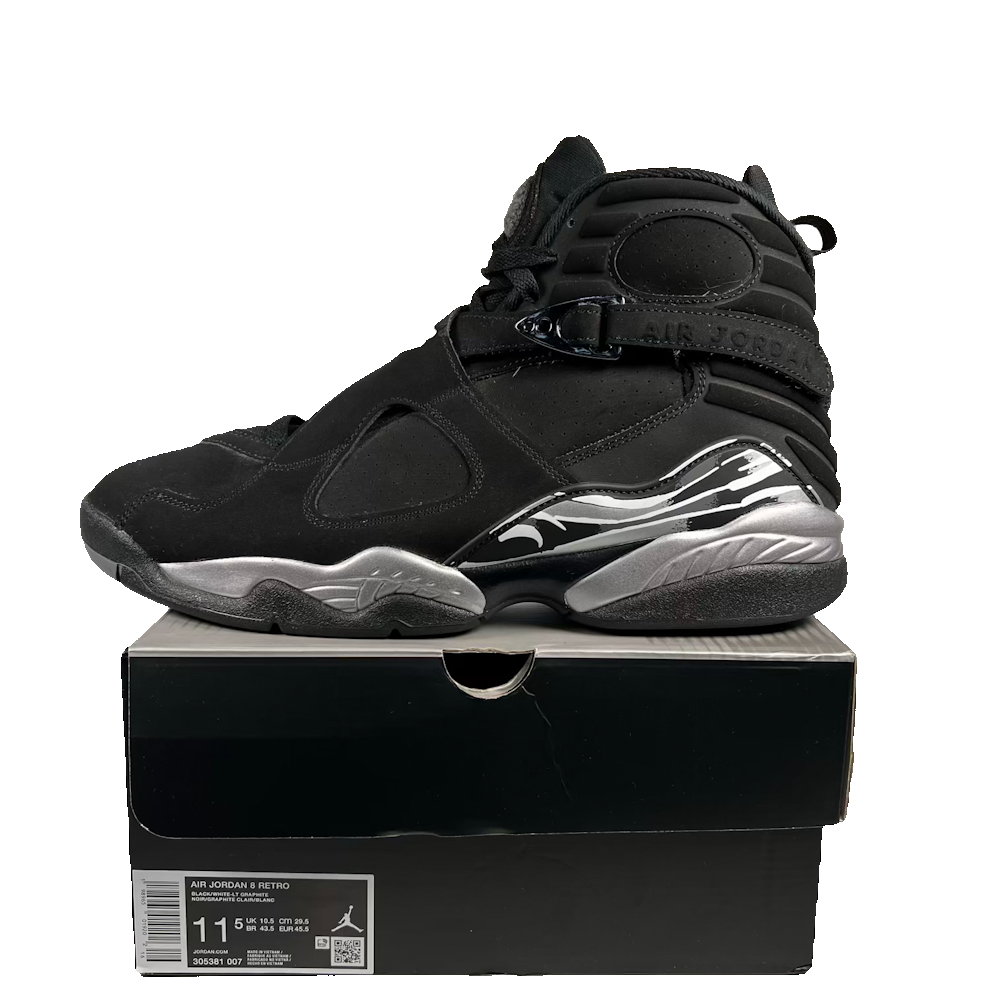 Jordan 8 Chrome (2026) Size 11.5 USED s23822