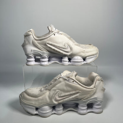 Nike Shox TL CDG White (2019) No Chain Size 7 USED s17521