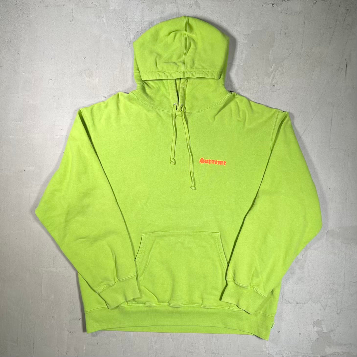 Supreme Love Green Hoodie (2021) Size XL USED x18782