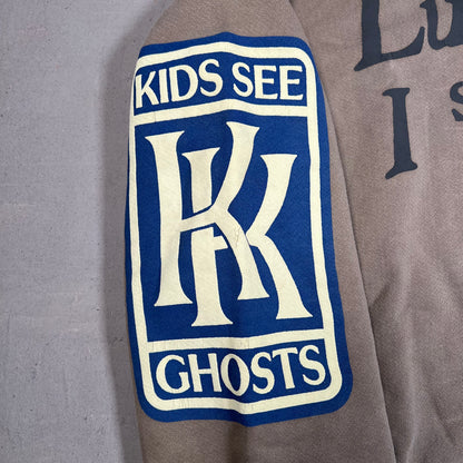 CPFM Kids See Ghost Kanye Cudi Lucky Me I see Ghost Brown Crewneck Size Large USED x1154
