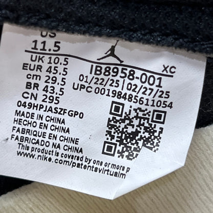 Jordan 1 Low Nigel Sylvester Better With Time (2025) Size 11.5 NEW s19229