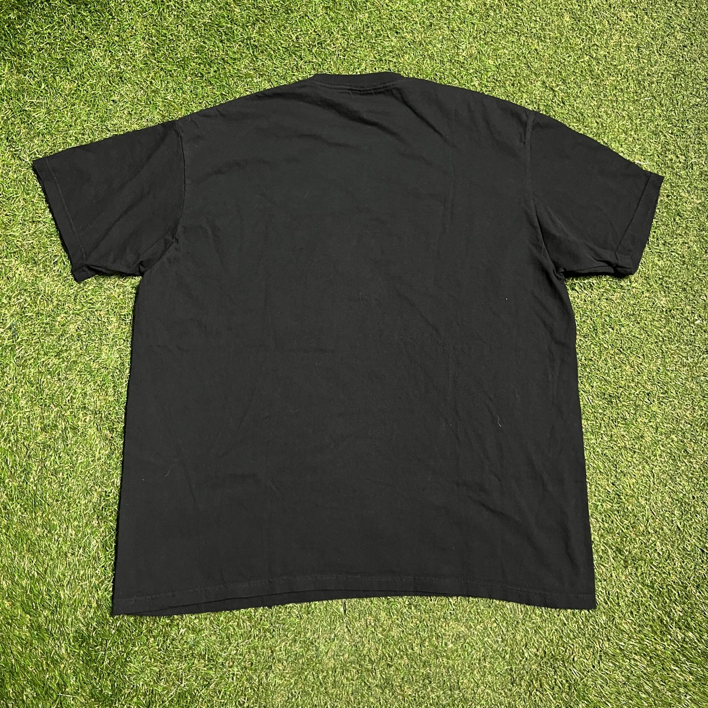 Supreme Black Plain Tee Size XL USED x13658