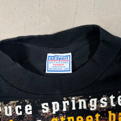 1999 Bruce Springsteen E Street Band Tour Black Tee Size Large USED v15430