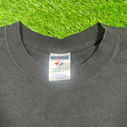 2008 The Strangers Black Movie Tee Size XL USED v17704
