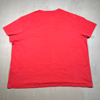 Polo Ralph Lauren Polo 1992 Red Tee Size XXL USED v18940