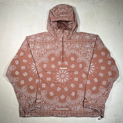Supreme Reflective Bandana Brown Anorak (2026) Size XL NEW x17606