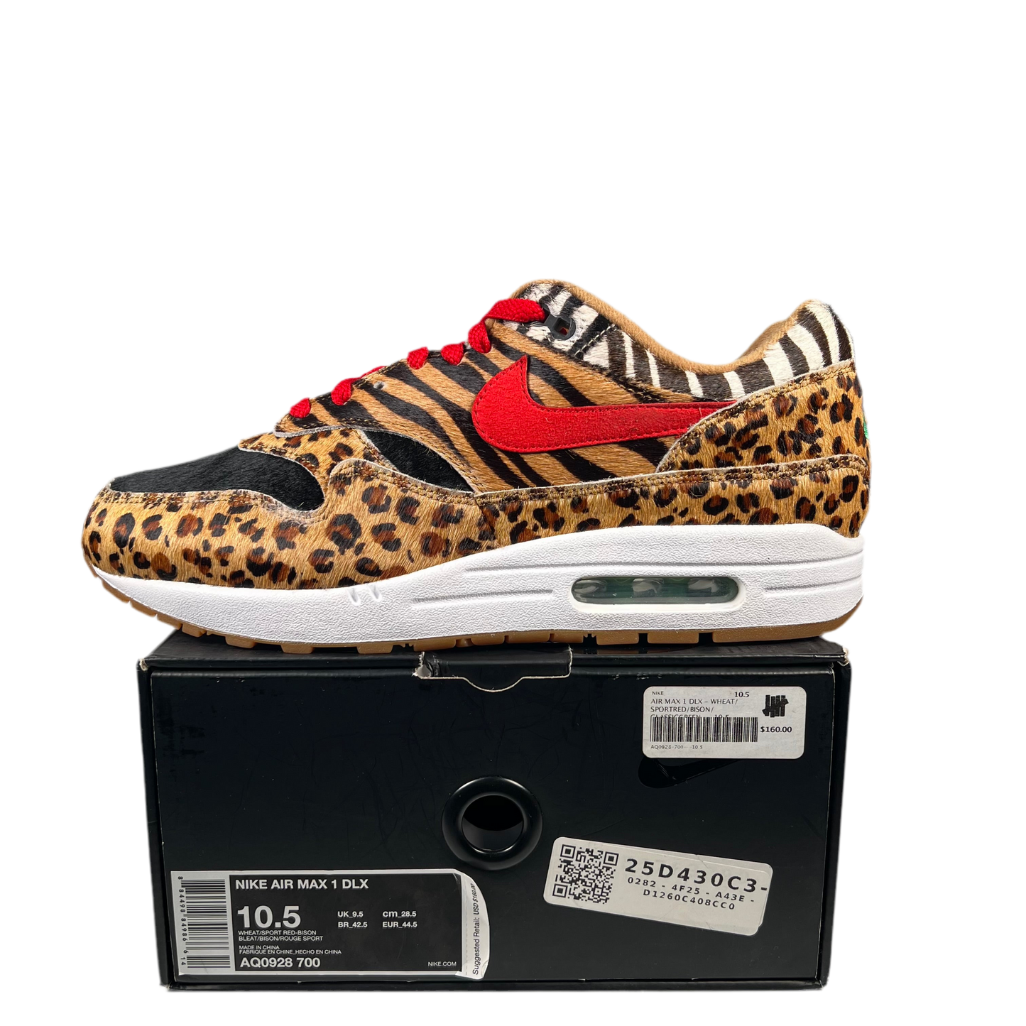 Nike Air Max 1 Atmos Animal Pack 2.0 (2018) Size 10.5 USED s18325