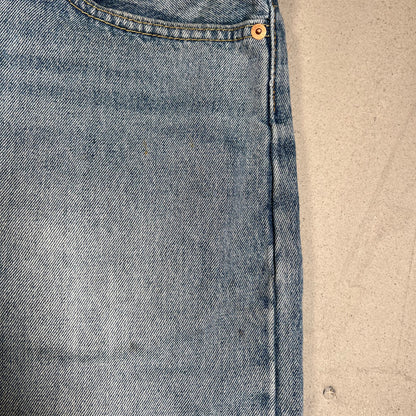 Levis 569 Straight Leg Jorts Size 33 USED v19573