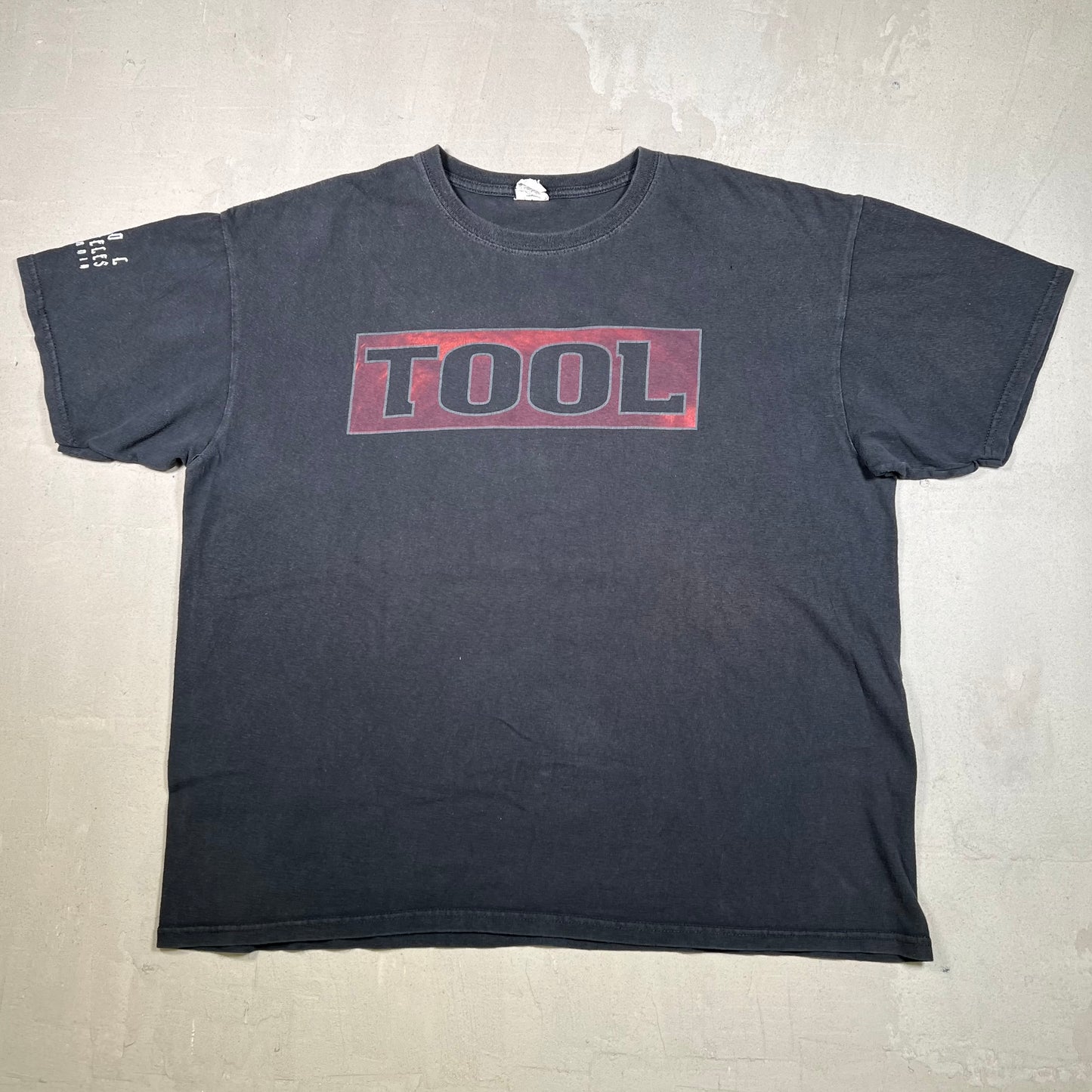 2006 Tool Black Red Alex Grey LA Black Tee Size XL USED v19017