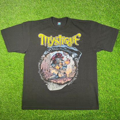 Mask and Disguise M.A.D. Marvel "Mystique" Black Tee Size XL USED v17075