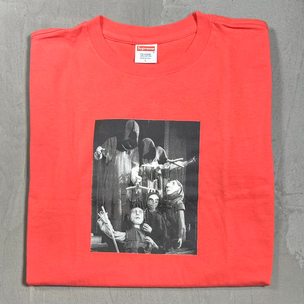 Supreme Sign of The Times (2007) Orange Tee Size Large USED x18547