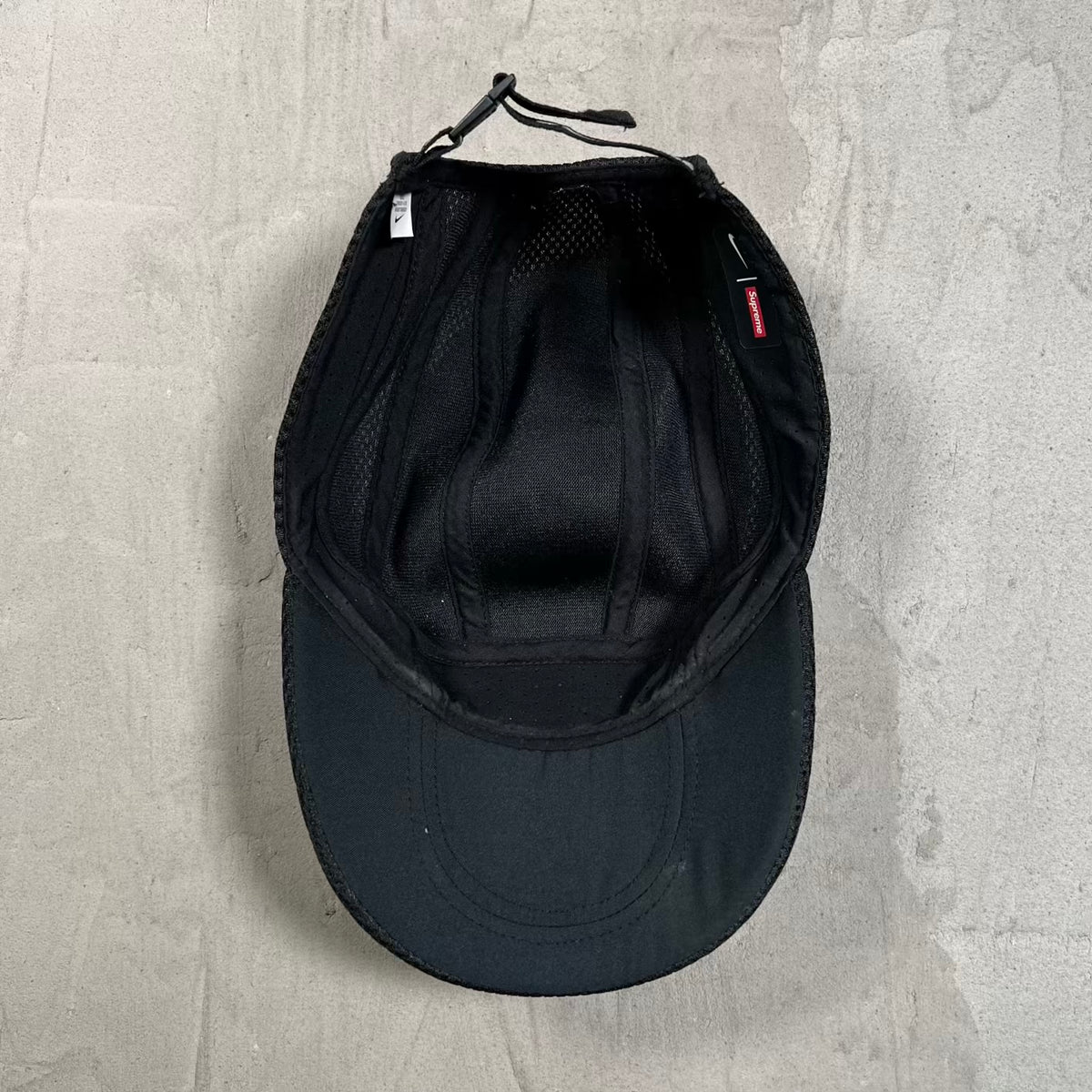 Supreme Nike Shox Running Hat Black (2022) USED x18866