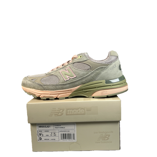 New Balance 993 Joe Freshgoods Sage (2022) Size 9.5 USED s23226
