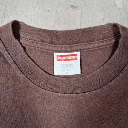 Supreme Muhammad Ali The Greatest Brown Tee (2010) Size Large USED x18545