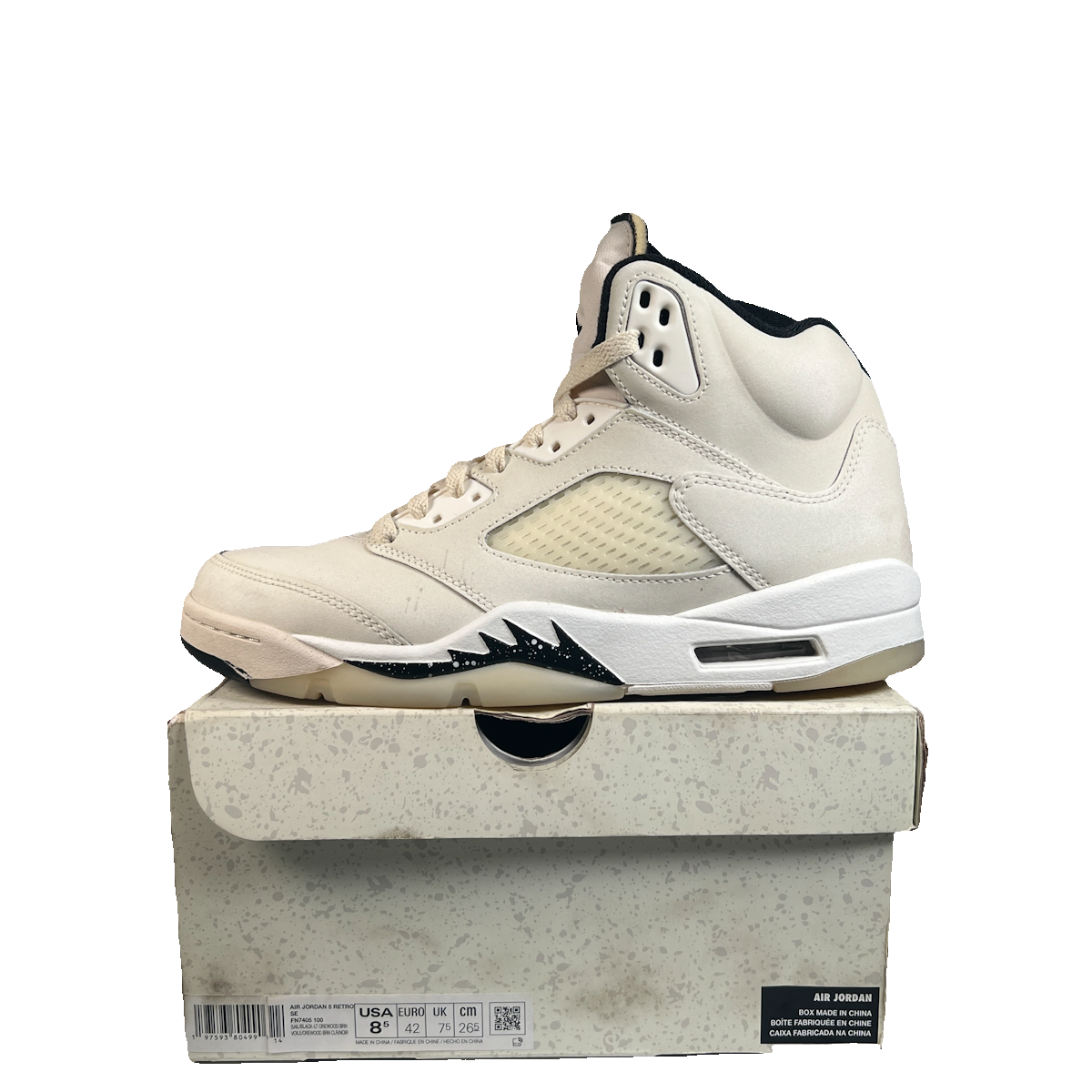 Jordan 5 Sail (2024) Size 8.5 USED s23167