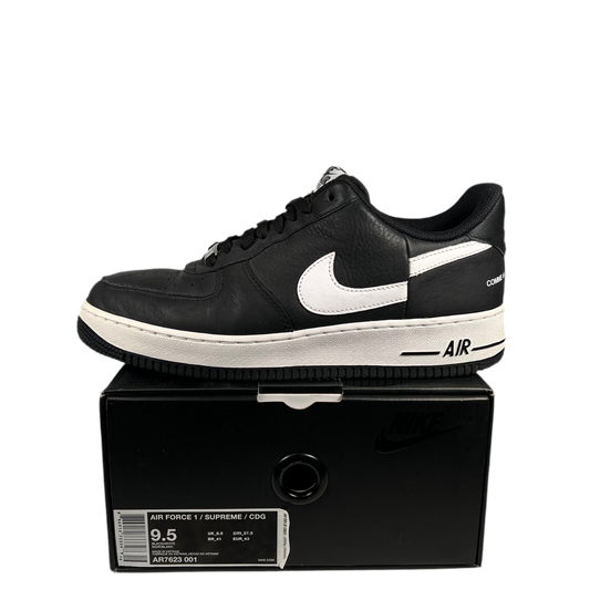 Nike Air Force One Supreme CDG Slipt (2018) Size 9.5 USED s17898