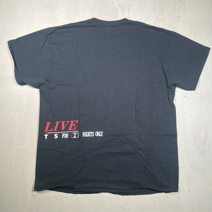 Travis Scott "Live at o2 Arena" Black Tee Size Large USED x17356