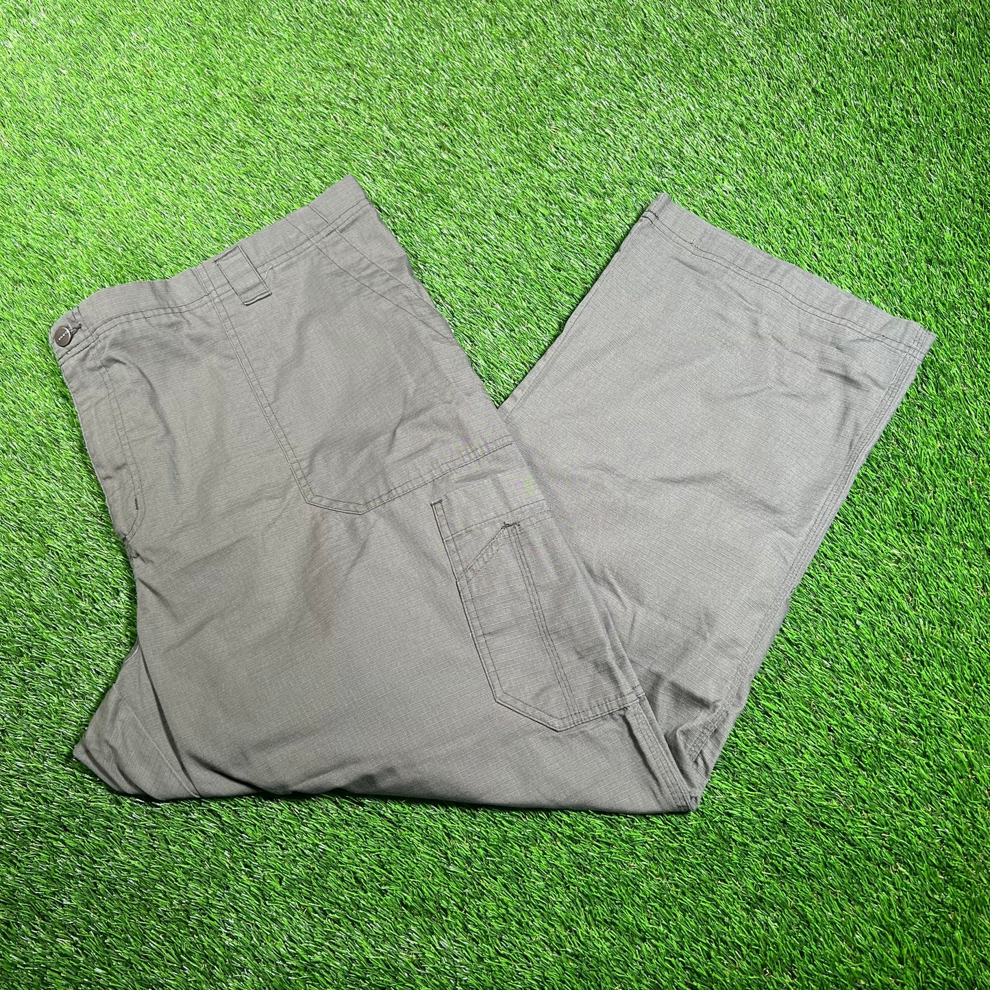 Y2K Carhartt Light Work Wear Green Pants Size 3XL USED v18067
