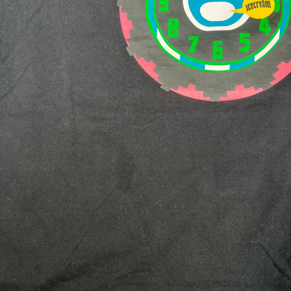 IceCream Black "icecream O'Clock" Tee Size Large USED x16110