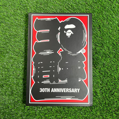 Bape 30th Anniversary White Tee w/ Box Size Medium NEW x16097
