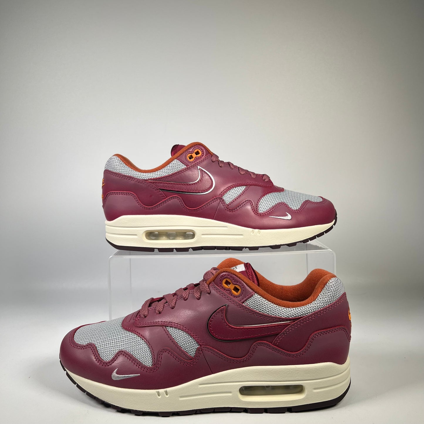 Nike Air Max 1 Patta Waves Rush Maroon (2021) Size 9.5 NEW s19921