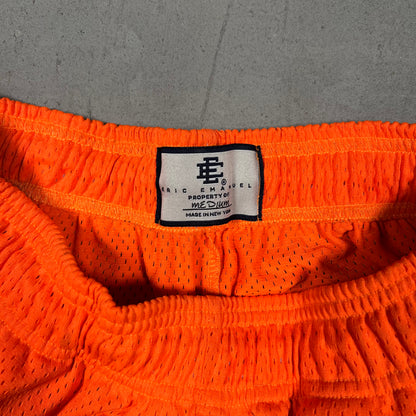 Eric Emanuel Basic V3 Short Orange Size Medium USED x17235