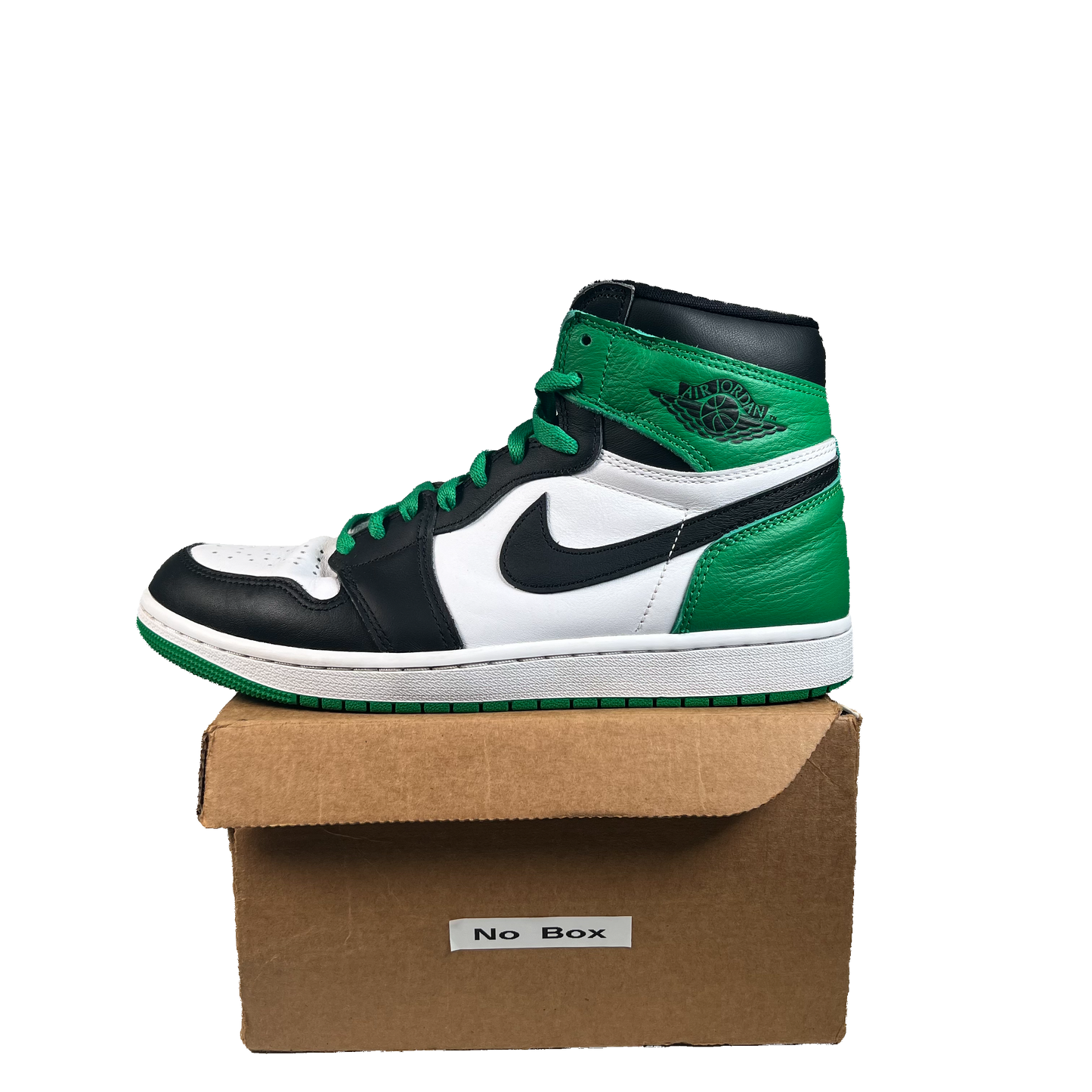 Jordan 1 High Lucky Green (2023) Size 9 USED s22371