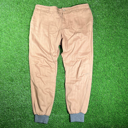 Kith Brown Khaki Joggers Size 32 USED x16032