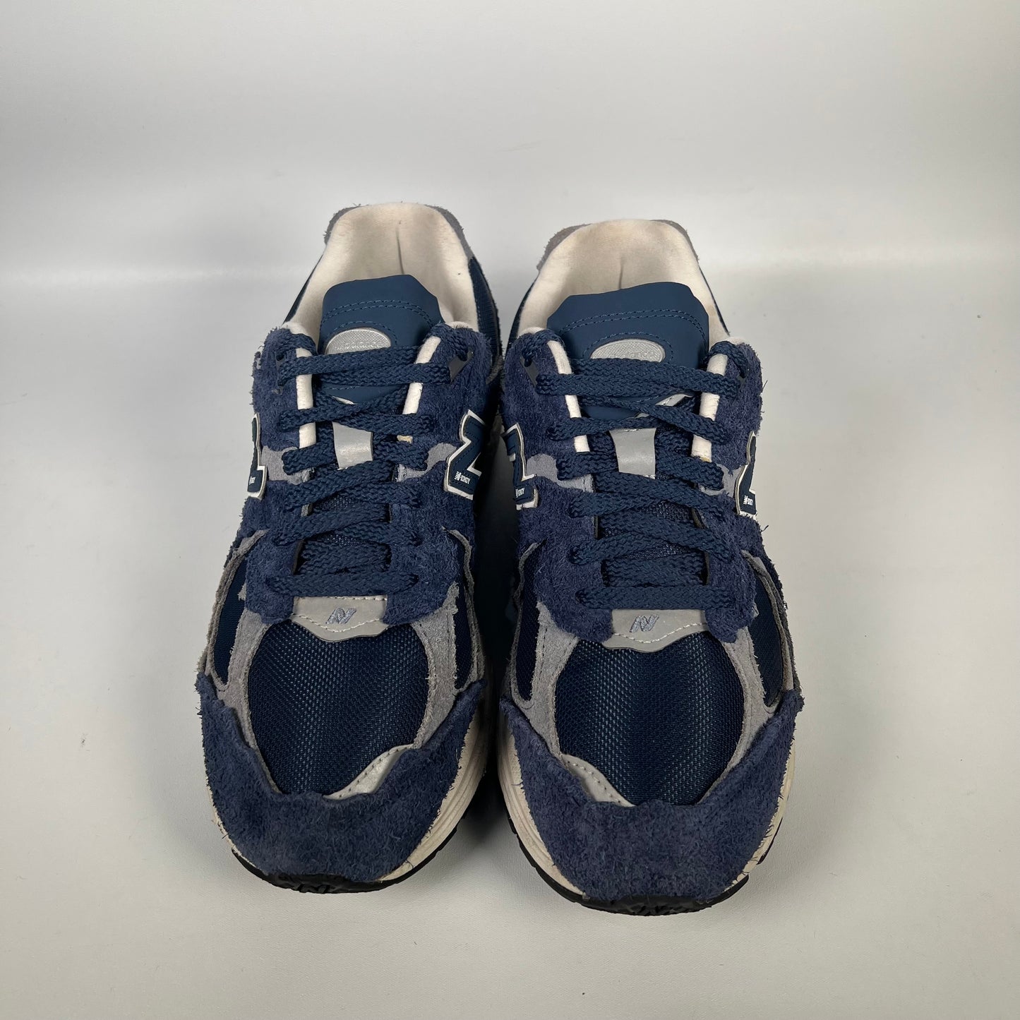 New Balance 2002R Protection Pack Navy Grey (2023) Size 8.5 USED s18374