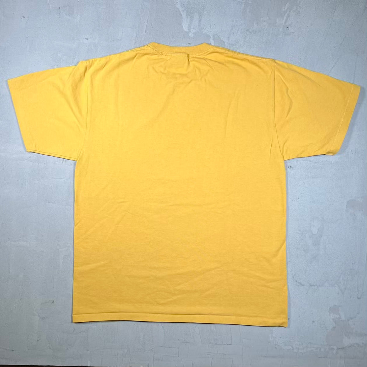 Bape Bitmap College Yellow Tee (2024) Size XL USED x18734