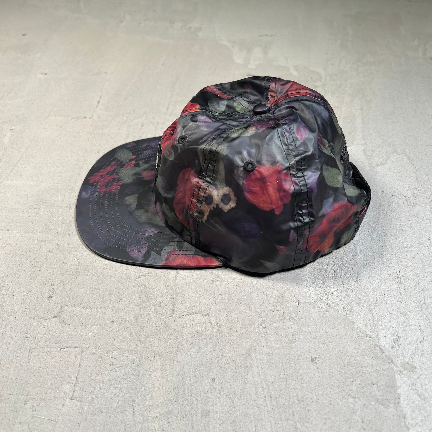 Supreme Stone Island Floral 6 Panel Hat USED x17621