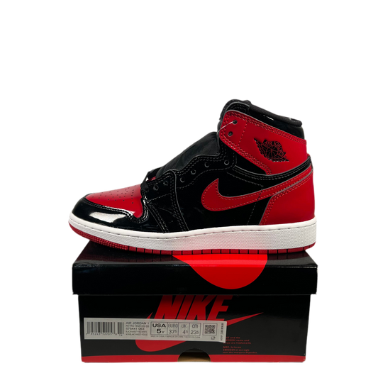 Jordan 1 Patent Bred (2021) Size 5y NEW s18245