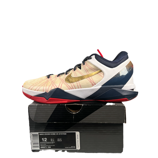 Nike Kobe 7 Gold Medal (2012) Size 12 USED s20952